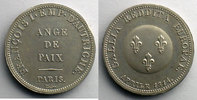 Coins of France 1793-1959 2 Francs 2 Francs G.508 François I empereur d'Autriche 1814 argent SUP/FDC -