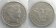 World coins 1/2 Dollar United States of America 1/2 Dollar Barber 1894 S (San Francisco) PCGS-AU53 TTB+ -