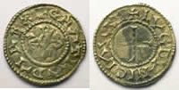 Carolingian coins Denier Charles the Bald (840-877) Laon Denier TB+/TTB -