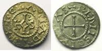 Carolingian coins Denier Charles the Bald (840-877) Reims Denier TTB+ -