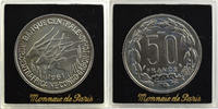 World coins 50 Francs Equatorial african states KM E3 50 Francs 1961 Essai FDC -