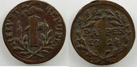 World coins 1 Rappen Switzerland Helvetian Republic 1 Rappen 1802 TB+/TTB -
