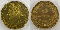 Coins of France 1793-1959 10 Cent 10 Cents G.201 Charles X ND A Essai laiton PCGS-SP63 SUP/FDC -