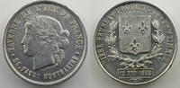 Emergency coins and tokens Ecu de France PARIS (75) Taverne de l'Ecu de France Jeton publicitaire rond en aluminium 36mm SUP -