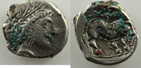 Celtic coins Drachme Celto-Ligures Imitations de monnaies massaliotes Drachme pré-romaine des Boiens de la Transpadane TTB -