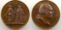 Tokens and Medals Bronze Medals of Louis XVIII Disette de 1817 Andrieu/Gayrard Bronze 50.5mm 1817 La disette FDC -