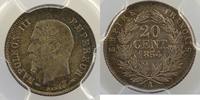 Coins of France 1793-1959 20 Centimes 20 Centimes G.305 Napoléon III tête nue 1854 A (Paris) PCGS-MS64 pr.FDC -