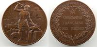 Tokens and Medals bronze Numismatics of Industry Fonderies et Forges TROTIN Médaille en bronze 42mm Compagnie française des métaux SUP/FDC -