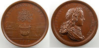 Tokens and Medals Blanc Medals from Louis XV Année 1718 J.le Blanc Progrès du Roi bronze 41mm SUP/FDC -