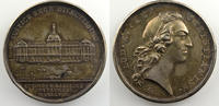 Tokens and Medals Medals from Louis XV Année 1758 F. Marteau/ Roettiers Projet de construction du nouvel Hôtel de Ville de Rouen argent 41mm SUP -