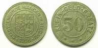 German emergency coins Wangen (Württemberg) Stadtgemeinde 50 (Pf) 1918 TB+ -