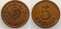 German emergency coins 5 Pfennig Rheinfelden (Baden) Arb-Consum d. A.J.A.G. 5 Pfennig Cuivre, 20mm TTB+ -