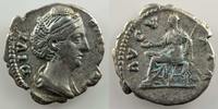 Roman empire Denar Faustina senior (wife of Antoninus Pius) Denarius Denier (Rome après 147) TB+/TTB -