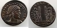 Roman empire Centenionalis ou Nummus Constantinus II (317-340) Centenionalis ou Nummus R/ GLOR-IA EXERC-ITVS (Trèves / Trier, 2° officine 332-333) SUP -