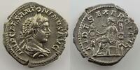 Roman empire Denar Elagabalus (218-222) Denarius R/ FIDES EXERCITVS (Rome 218-219) SUP -