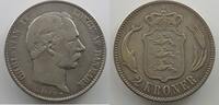 World coins 2 Kroner Denmark Christian IX (1863-1906) 2 Kroner 1875 TB+ -