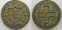 World coins 1 Batzen Switzerland Canton de Vaud 1 Batzen 1829 SUP -