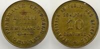 World coins 10 Centimes Switzerland, emergency coins and tokens Genève, Pharmacie Centrale H. Belli BON POUR 10 Centimes Lt,R, 26 mm TTB+ -