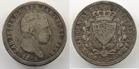 World coins 2 Lire Italy Kingdom of Sardinia 2 Lire Charles-Félix (1821-1831) 1826 P ancre (Gênes/Genova) TB/TB+ -