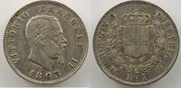 World coins 1 Lira Italy Vittorio Emanuele II (1861-1878) 1 Lira 1863 M BN (Milan/Milano) TTB -