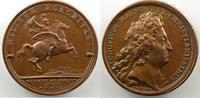 Tokens and Medals bronze Medals of Louis XIV année 1694 MAUGER Le Dauphin au pont d'Espierre bronze 41mm SUP/FDC -