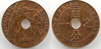 French colonial coinage 1 Cent French Indochina Lec.92 1 Cent 1923 poissy SUP/FDC -