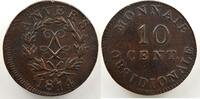 Coins of France 1793-1959 10 Cent 10 Cents G.193 Siège d'Anvers, Louis XVIII 1814 R sous le ruban TTB -