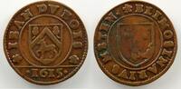 Coins of Lorraine Jeton City of Metz Tokens and Medals Jeton en cuivre Jean Dubois, aumônier de la Cathédrale de Metz 1615 TB+ -