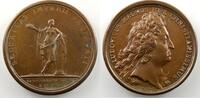 Tokens and Medals bronze Medals of Louis XIV année 1693 MAUGER Prise de Charleroi bronze 41mm SUP -