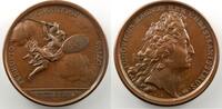 Tokens and Medals Blanc Medals of Louis XIV année 1712 Jean Le Blanc Victoire de Denain et levée du siège de Landrecies bronze 41mm SUP/FDC -