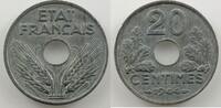 Coins of France 1793-1959 20 Centimes 20 Centimes G.321 Type 20 1944 SUP -