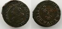 Feudal coins Double tournois Principauté de Dombes Marie de Bourbon-Montpensier (1608-1627) Double tournois 1620 TTB -