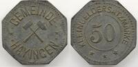 Emergency coins from Alsace-Lorraine HAYINGEN (Hayange) (57) Gemeinde 50 ( pf ) Zn,8 24,5 mm TTB -