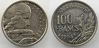 Coins of France 1793-1959 100 Francs 100 Francs G.897 type Cochet 1958 chouette TTB+ -