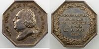 Tokens and Medals jeton Numismatique des Sociétés de Bienfaisance Institutions pour les jeunes orphelins jeton octogonal en argent 30mm Louis XVIII Institutions pour les jeunes orphelins fondée le 22 novembre 1822 -