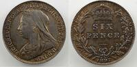 World coins Great Britain Victoria (1837-1901) Six pence 1897 SUP -