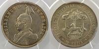 German coins 1/2 Rupie Colonies and Dependencies Deutsch-Ostafrikanische Gesellschaft 1/2 Rupie Guilelmus II Imperator 1891 PCGS-MS64 SUP/FDC -
