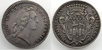 Tokens and Medals jeton rond en argent Royal tokens Aquitaine jeton rond en argent Louis XV Ville de Bordeaux TB+/TTB -