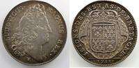 Tokens and Medals jeton rond en argent Royal tokens Bretagne jeton rond en argent Louis XIV Etats de Bretagne 1711 TB+/TTB -