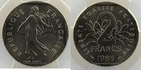 Coins of France 1959-2001 2 Francs 2 Francs G.547 Semeuse 1985 PCGS-MS67 FDC -