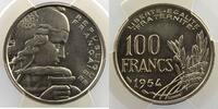 Coins of France 1793-1959 100 Francs 100 Francs G.897 type Cochet 1954 PCGS-MS64 pr.FDC -