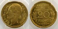 Coins of France 1793-1959 20 Francs 20 Francs G.861 Essai de Morlon 1950 Essai PCGS-SP66 FDC -