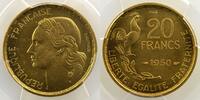 Coins of France 1793-1959 20 Francs 20 Francs G.865 G.Guiraud 1950 Essai PCGS-SP66 FDC -