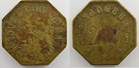 French colonial coinage Jeton Morocco Tanger, Banque d'Etat du Maroc Jeton octogonal en bronze numéroté 288 40mm TTB+ -