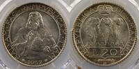 World coins 20 Lire San-Marino 20 Lire 1932 R (Rome) PCGS-MS64 pr.FDC -