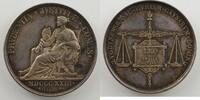 Tokens and Medals Jeton rond en argent Numismatique de la Justice Officiers de Justice Jeton rond en argent Lyon 1823 SUP -