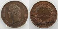 Coins of France 1793-1959 10 Cent 10 Cents G.212 Refonte des monnaies de cuivre 1 Décime 1840 Essai PCGS-SP63BN SUP/FDC -