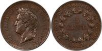 Coins of France 1793-1959 5 Centimes 5 Centimes G.145 Refonte des Monnaies de Cuivre 1840 Essai PCGS-SP63BN SUP/FDC -