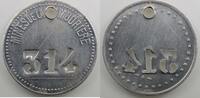 Tokens and Medals Jeton Mining Numismatics Piennes Jeton rond en aluminium Mines de la Mourière SUP -