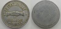 Emergency coins and tokens QUAROUBLE (59) La Fraternelle SVI Alu, R uniface TTB -